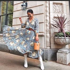 H&M Morris Co Floral Maxi Dress 12